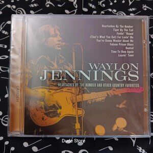 Waylon Jennings - Heartaches By The  Number - 9 Songs - NEW 1999 CD
